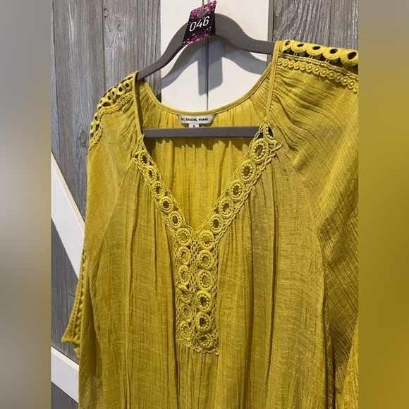 046. Zac & Rachel Boho Blouse 1X - Picture 2 of 7